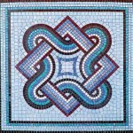 Смальтовые мозаичные покрытия в интерьере