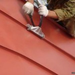 Монтаж фальцевой кровли